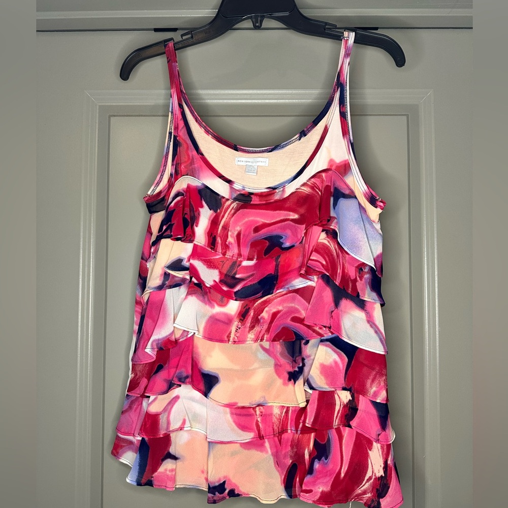 Floral NY&Co tank